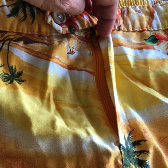 Vintage Hawaiian Swim Trunks - Picture 3 of 6
